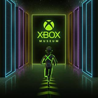 Xbox neon wallpaper