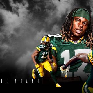 Davante Adams computer wallpaper