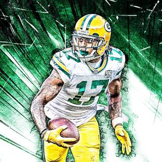 Davante Adams computer wallpaper