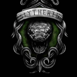 Slytherin iPhone HD wallpaper