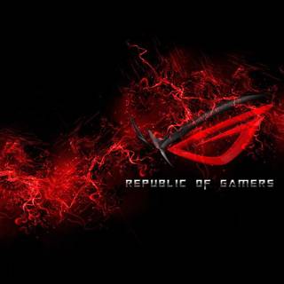 Gaming red desktop wallpaper