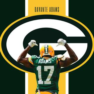 Davante Adams computer wallpaper