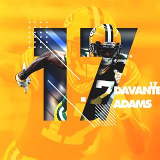 Davante Adams computer wallpaper