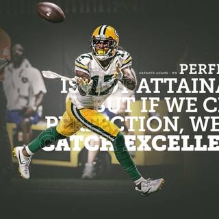 Davante Adams computer wallpaper