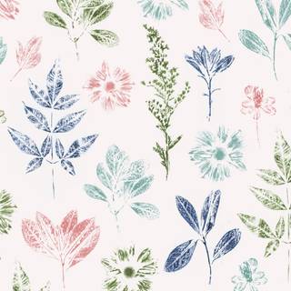 Vintage floral laptop wallpaper