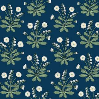 Vintage floral laptop wallpaper