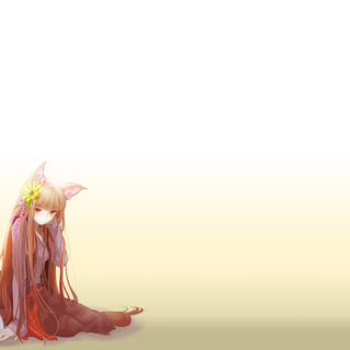 Soft girl anime wallpaper