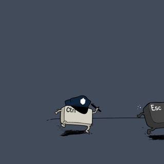 Simple funny wallpaper