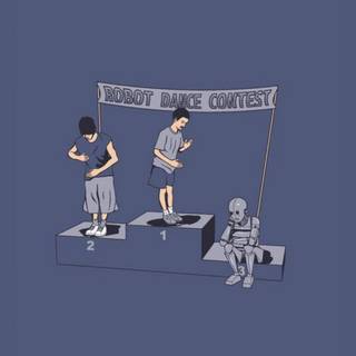 Simple funny wallpaper