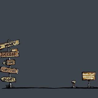 Simple funny wallpaper