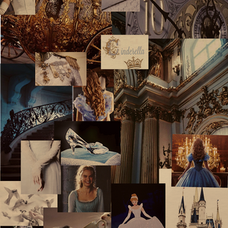 Princess collage wallpaper