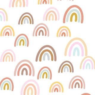 Preppy rainbow wallpaper