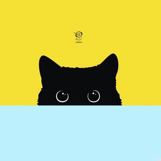 Yellow cats wallpaper