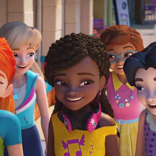 Lego girls wallpaper