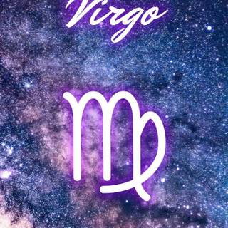 Virgo purple wallpaper