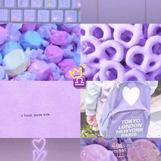 Virgo purple wallpaper