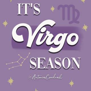 Virgo purple wallpaper