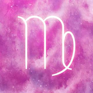Virgo purple wallpaper