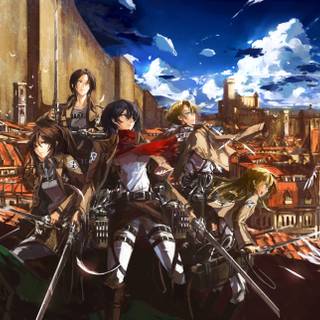 Attack On Titan game wallpaper