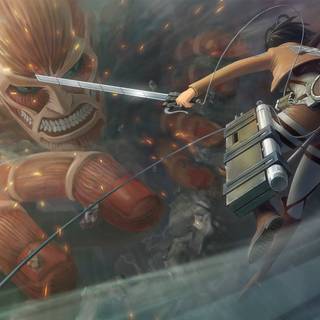 Attack On Titan game wallpaper