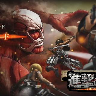 Attack On Titan game wallpaper