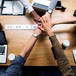 Office meeting wallpaper