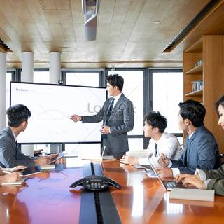 Office meeting wallpaper