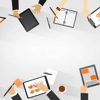 Office meeting wallpaper