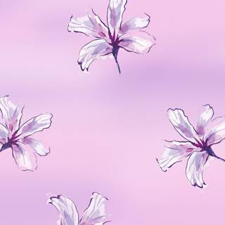 Spring aesthetic purple wallpaper