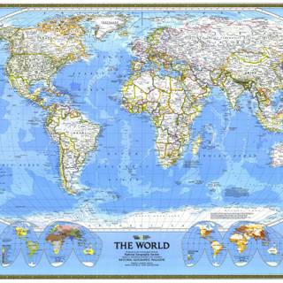 World Map 2023 wallpaper
