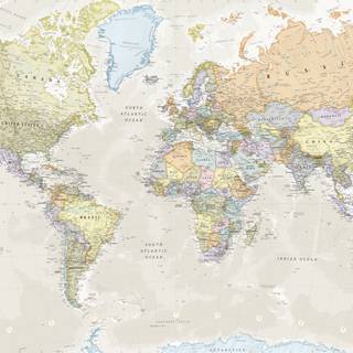 World Map 2023 wallpaper