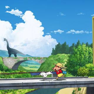 Shin chan: Me and the Professor on Summer Vacation wallpaper