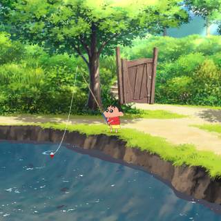 Shin chan: Me and the Professor on Summer Vacation wallpaper