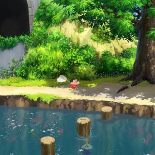 Shin chan: Me and the Professor on Summer Vacation wallpaper