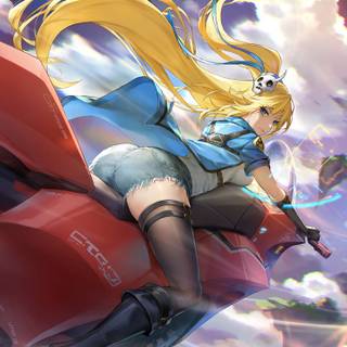 Frontier Hunter: Erza's Wheel of Fortune wallpaper