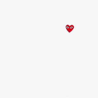 CDG heart wallpaper