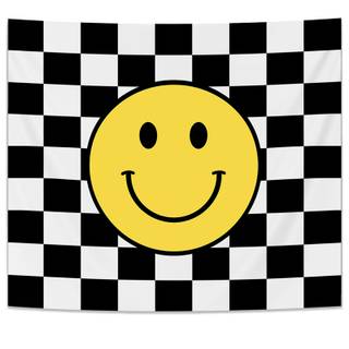 Preppy smile face wallpaper