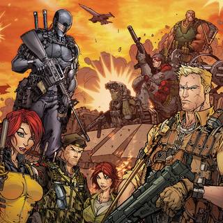 Snake Eyes art wallpaper