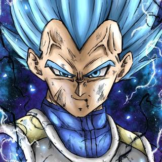 Evil Vegeta wallpaper