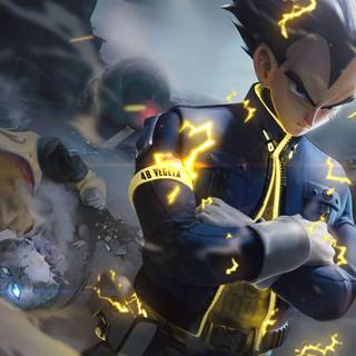 Evil Vegeta wallpaper