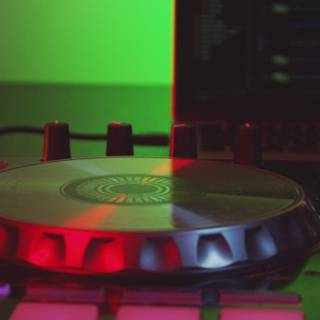 DJ table wallpaper