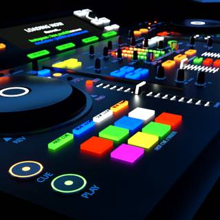 DJ table wallpaper