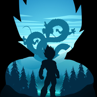 Evil Vegeta wallpaper