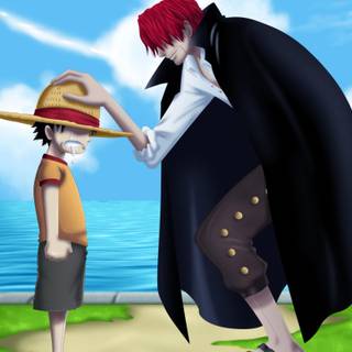 Shanks Luffy wallpaper