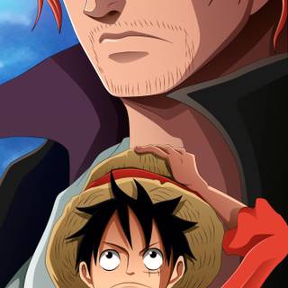 Shanks Luffy wallpaper