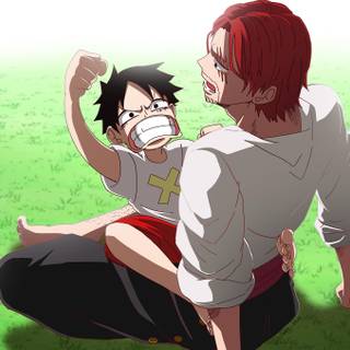 Shanks Luffy wallpaper