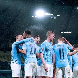 Manchester City iPhone wallpaper
