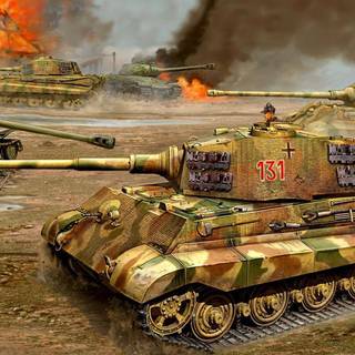 King Tiger tank wallpaper