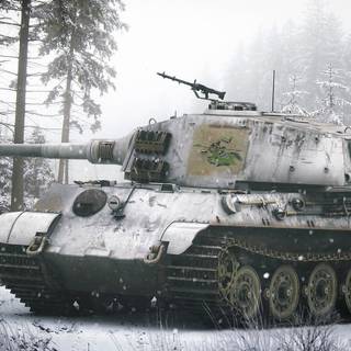 King Tiger tank wallpaper