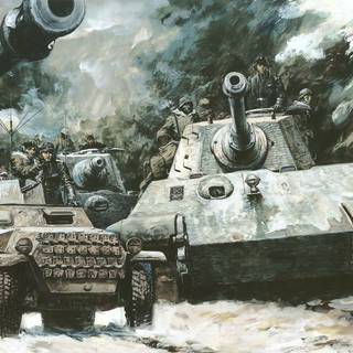 King Tiger tank wallpaper